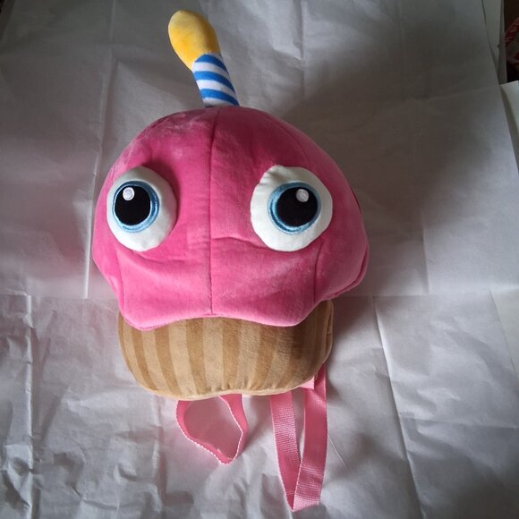 Carl the Cupcake 3D Plush Mini Backpack (Five Nights at Freddy's) - Picture 1 of 7